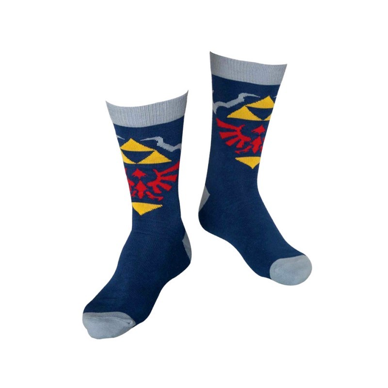 Chaussettes - Zelda - Retro - L (43-46) - Unisexe 