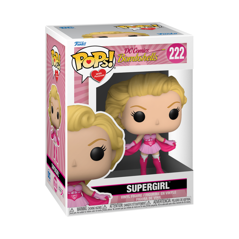 Bombshell Supergirl - BC Awareness (222) - POP DC Comics