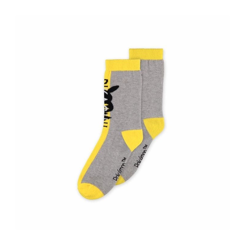 Chaussettes - Pokemon - Pikachu - 35/38 Unisexe 