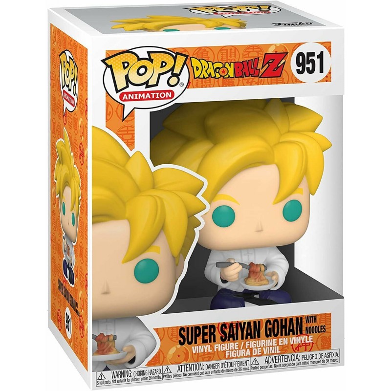 Super Saiyan Gohan w/Noodles - Dragon Ball Z (951) - POP Animation