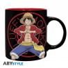 Gift Pack - One Piece - Mug 320ml + Keyring PVC + Cahier "Luffy"