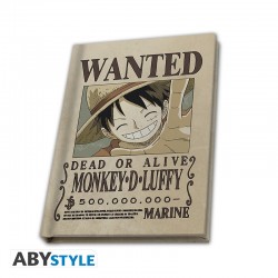 Gift Pack - One Piece - Mug 320ml + Keyring PVC + Cahier "Luffy"