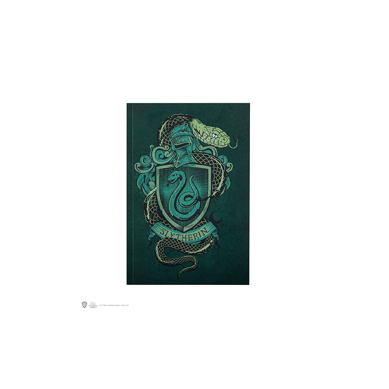 Carnet de Note - Harry Potter - Serpentard - 128 pages