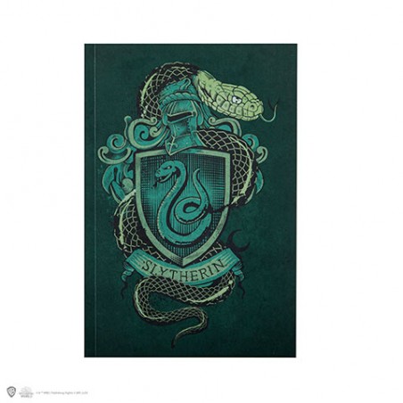 Carnet de Note - Harry Potter - Serpentard - 128 pages