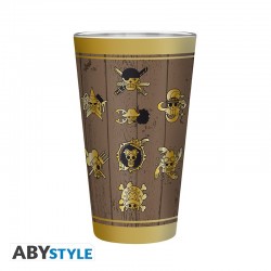Gift Pack - One Piece - Verre XXL + Pin's + Carnet "Skull"