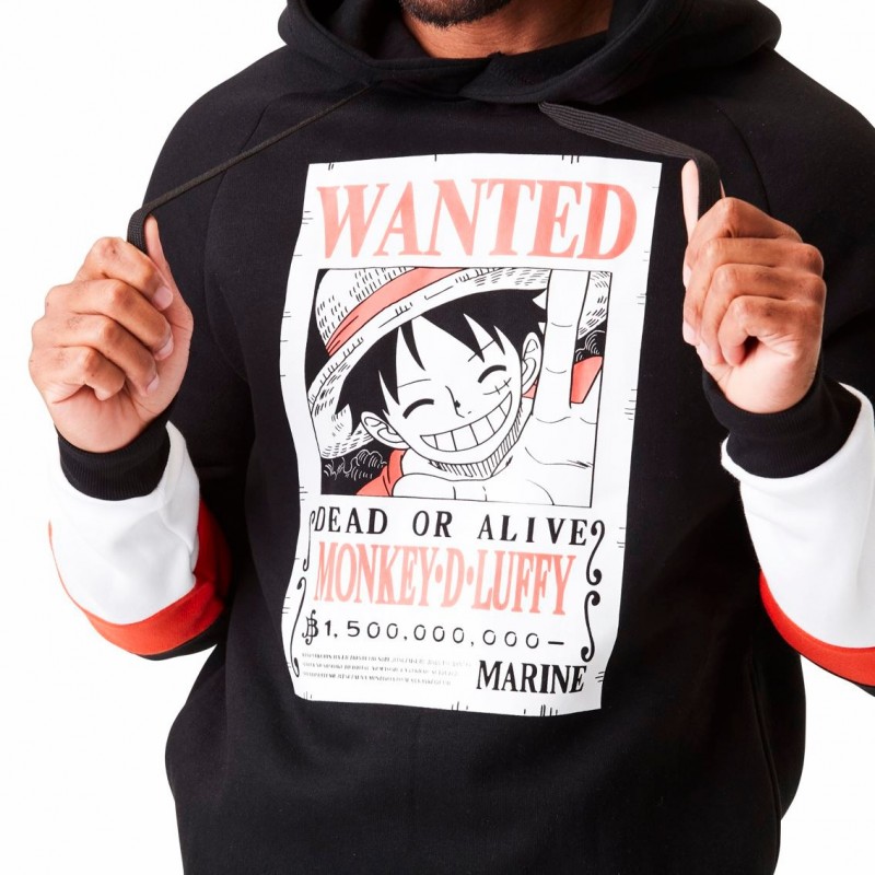 Sweats à Capuche - Wanted Luffy - One Piece - Unisexe 8 
