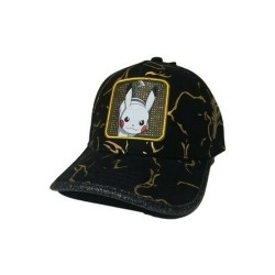 Casquette Baseball Glitter - Pikachu Foudre (Noir) - Pokemon - U Unisexe 