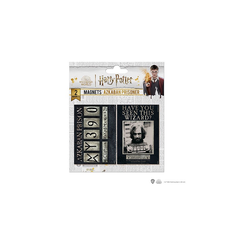 Pack de 2 aimants - Harry Potter - Prisonnier Azkaban