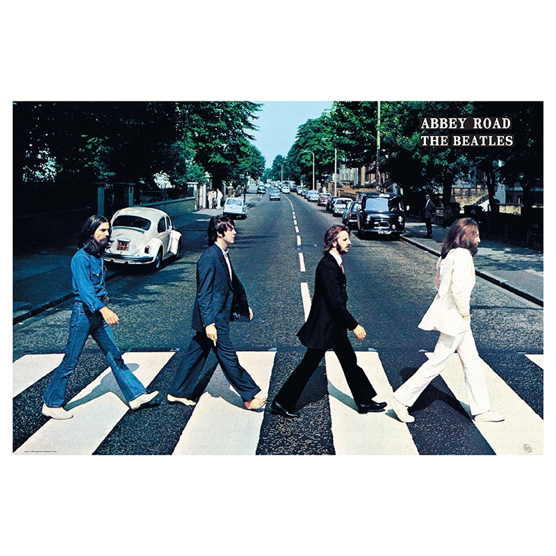 Poster - The Beatles - Abbey Road - roulé filmé (91.5x61)