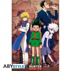 Poster - Hunter X Hunter - "Héros" roulé filmé (91.5x61)