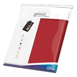 Zipfolio - Albums pour 480 Cartes - XenoSkin Rouge