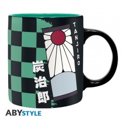Gift Pack Demon Slayer - Mug à thé + Cahier + Porte-clef "Tanjiro"