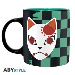 Gift Pack Demon Slayer - Mug à thé + Cahier + Porte-clef "Tanjiro"