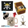 Gift Pack Premium - One Piece - Drapeau + Porte-clef 3D + Mug 3D Wanted