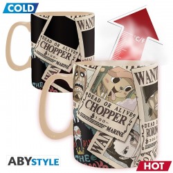 Gift Pack Premium - One Piece - Drapeau + Porte-clef 3D + Mug 3D Wanted