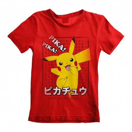 T-shirt - Pokemon - Pika Pika - Unisexe 9 - 11 