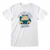 T-shirt - Pokemon - Ronflex Eat Sleep Repeat - XL Unisexe 