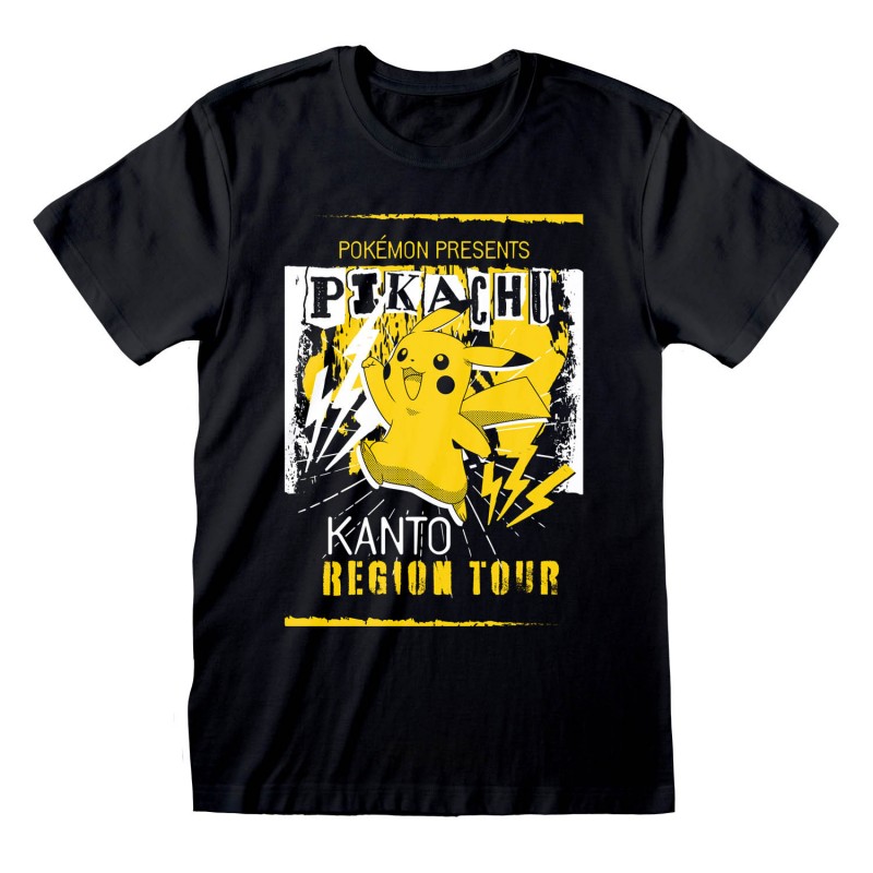 T-shirt - Pokemon - Kanto Region Tour - XXL Unisexe 