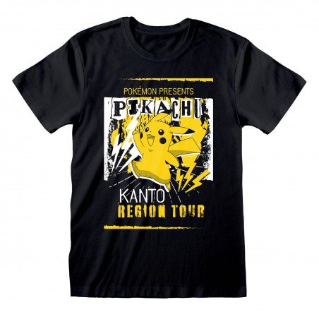 T-shirt - Pokemon - Kanto Region Tour - XXL Unisexe 
