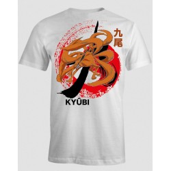 T-shirt - Kyûbi - Naruto - L Unisexe 