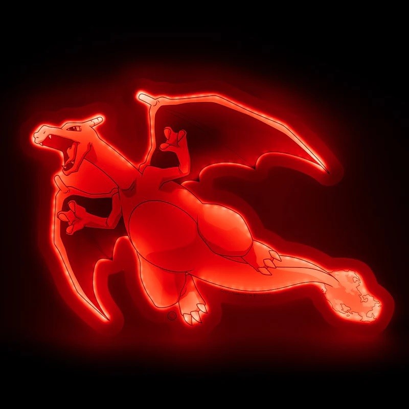 Lampe LED murale - Dracaufeu - Pokemon