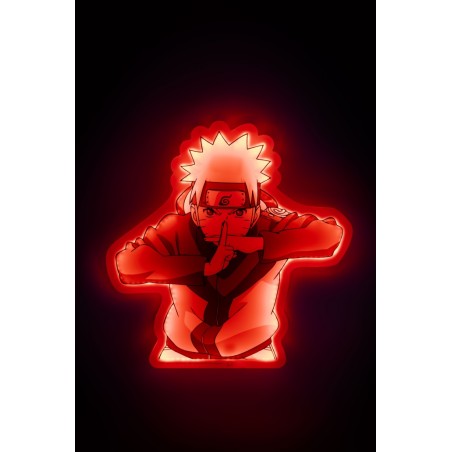 Neon mural - Naruto Shippuden - Naruto Uzumaki