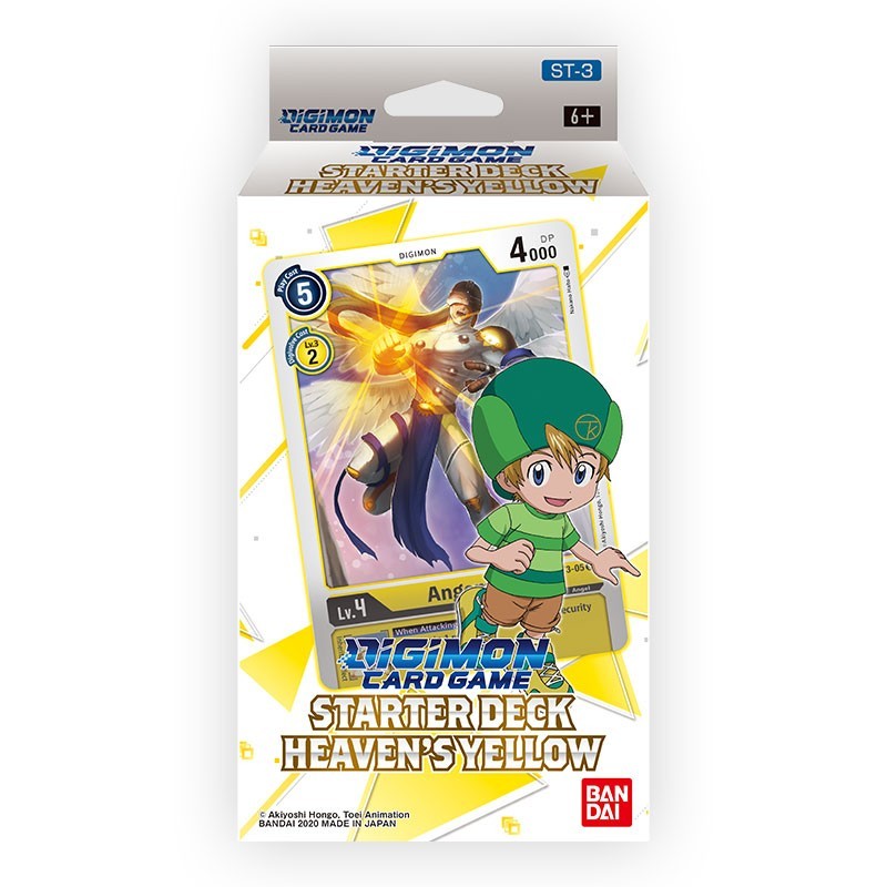 JCC - Starter Deck - Digimon Card Game - SD 3 Heaven's Yellow