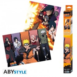 Set 2 Chibi Poster - Naruto...