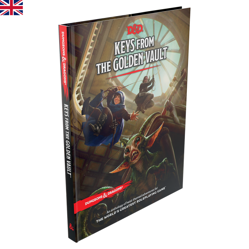 Livre - Keys From the Golden Vault - Dungeons et Dragons - EN