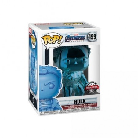 Hulk Blue Chrome Limitée - Avengers (499) - POP Marvel - Special Edition