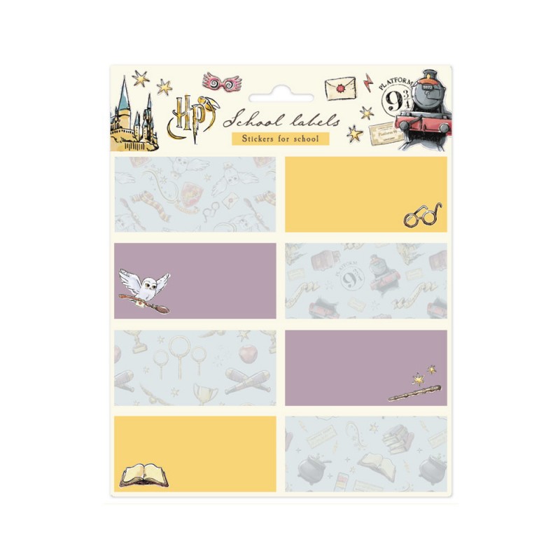 Étiquettes scolaires - Hedwige - Harry Potter