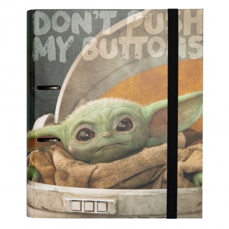 Classeur - 2 Anneaux - Don't Push My Buttons - The Child - Star Wars