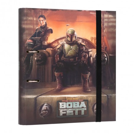 Classeur - 2 Anneaux - Boba Fett On Throne - Le Livre de Boba Fett - Star Was