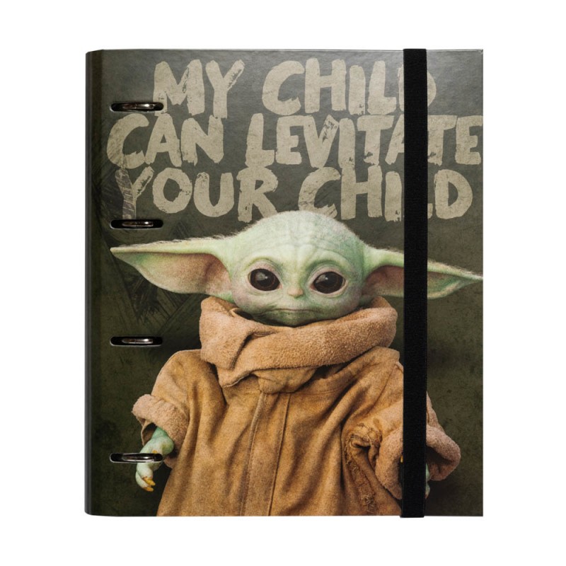Classeur - 4 Anneaux - My Child Can Levitate - The Child - Star Wars