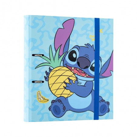 Classeur - 2 Anneaux - Stitch et Ananas - Lilo et Stitch