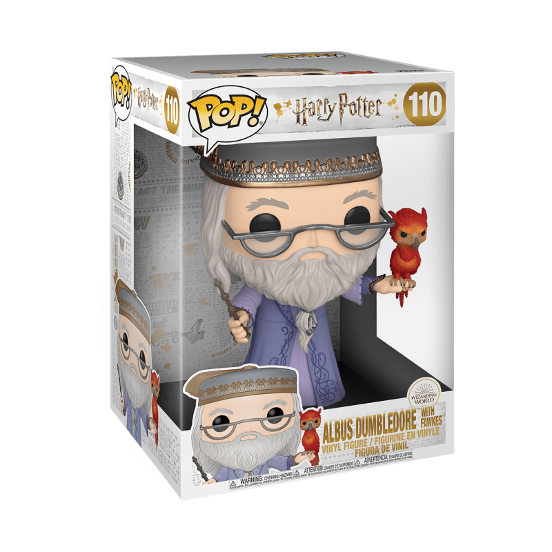 Dumbledore w/Fawkes - Harry Potter (110) - POP Movies - Jumbo