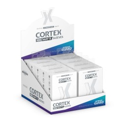 Protèges Cartes 100 pièces - Cortex - Standard - Blanc Matte
