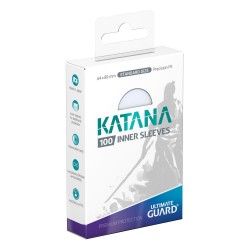 Protèges Cartes 100 pièces - Katana - Inner Sleeves - Standard - Transparent