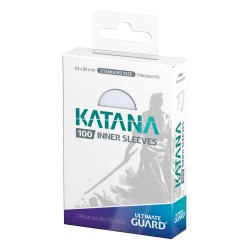 Protèges Cartes 100 pièces - Katana - Inner Sleeves - Standard - Transparent
