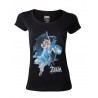 T-shirt - Zelda - Breath of the Wild - Link with Bow - Women's T-shirt - XL Femme 