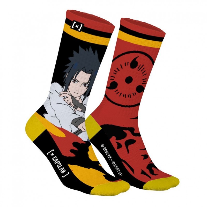 Chaussettes - Sasuke/Sharingan - Naruto Shippuden - 31/34 Unisexe 