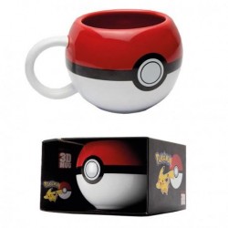 Mug 3D - Pokeball - Pokemon