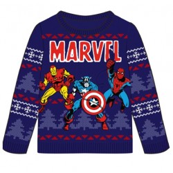 Pull de Noël - Enfant - Marvel - Avengers Rassemblement - Unisexe 14 - 15 