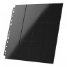 Pages Classeur Side-Loading - 24-Pocket (Noir) - (10ct)