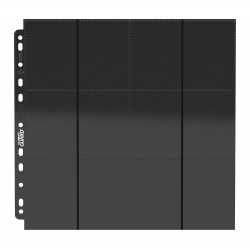 Pages Classeur Side-Loading - 24-Pocket (Noir) - (10ct)