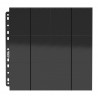 Pages Classeur Side-Loading - 24-Pocket (Noir) - (10ct)