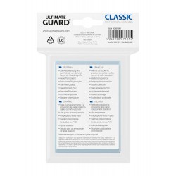 Protèges Cartes 100 pièces - Classic - Standard - Transparent