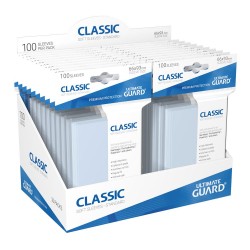 Protèges Cartes 100 pièces - Classic - Standard - Transparent