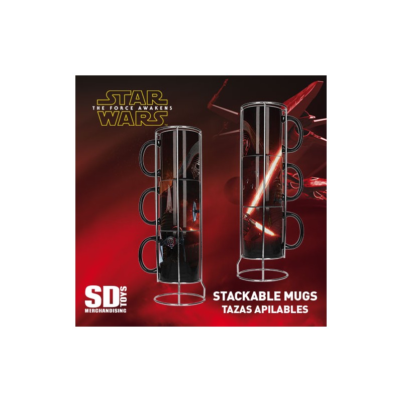 Set mugs - Kylo Sabre laser - Star Wars 