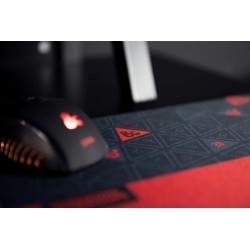 Tapis de souris M - Donjons et Dragons - Rouge et noir